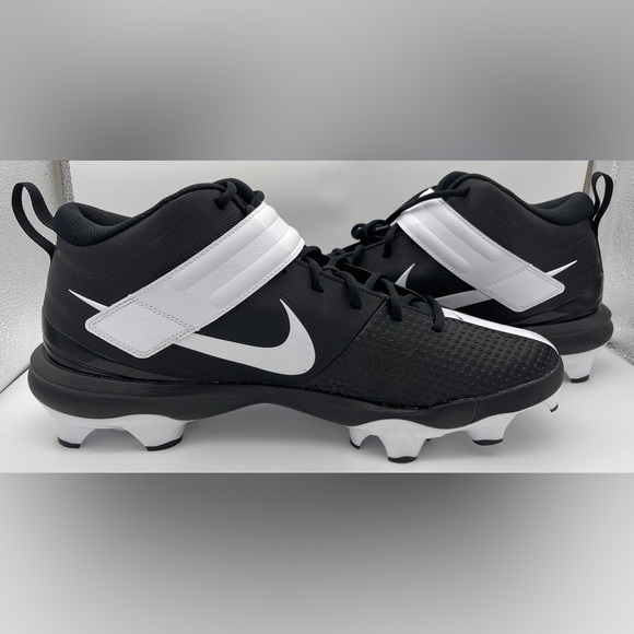 Nike Force Trout 7 Pro MCS Baseball Cleats Black Men's Size 15 CT0828-005 NEW - Picture 6 of 9